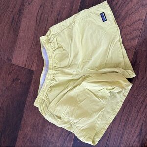 Patagonia Yellow Women’s Athletic Shorts